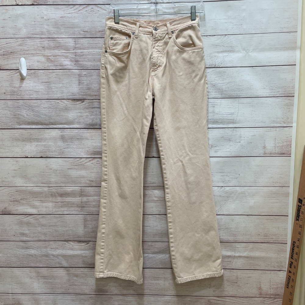 VINTAGE BONGO BY GENE MONTESANO STRAIGHT LEG JEANS IN BLUSH